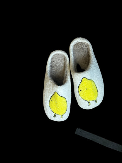 Lemon Boy Slippers